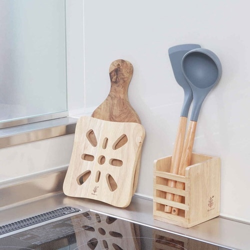 鍋敷き 木製 トリベット ボヌール スクエア