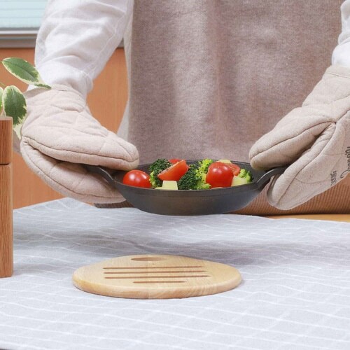 鍋敷き 木製 トリベット ボヌール ペア