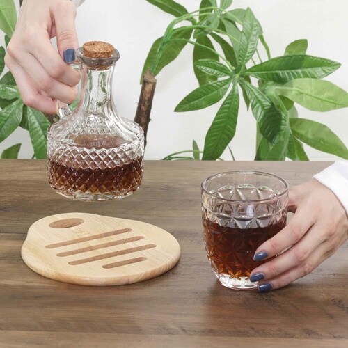 鍋敷き 木製 トリベット ボヌール ペア