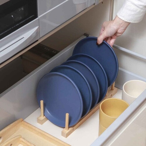 ディッシュラック 木製 ディッシュスタンド