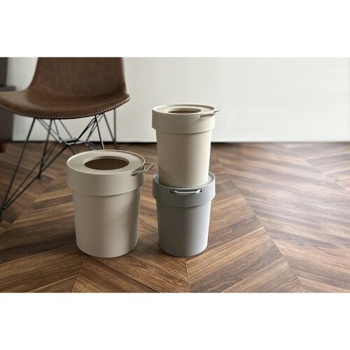 ゴミ箱 5L タップトラッシュ グレー