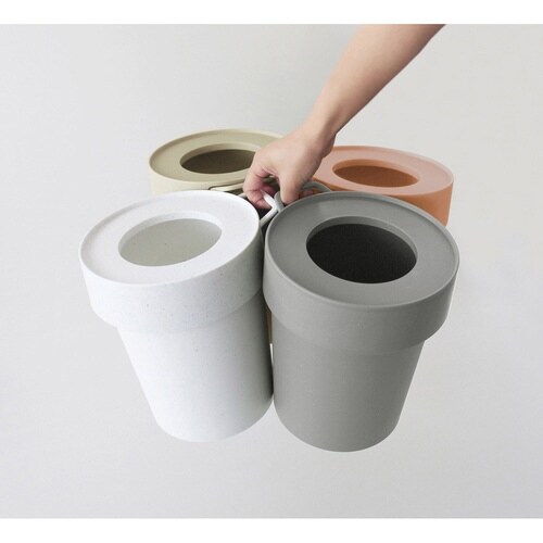 ゴミ箱 10L タップトラッシュ グレー