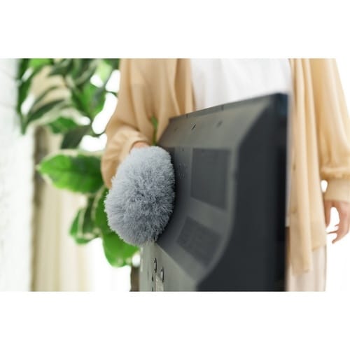 ほこり取り バスボンくん ホコリガード払い はたき