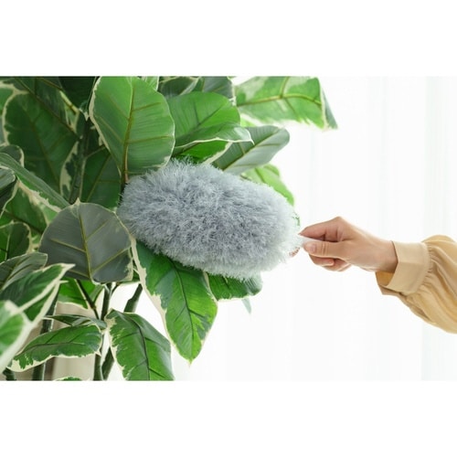 ほこり取り バスボンくん ホコリガード払い はたき