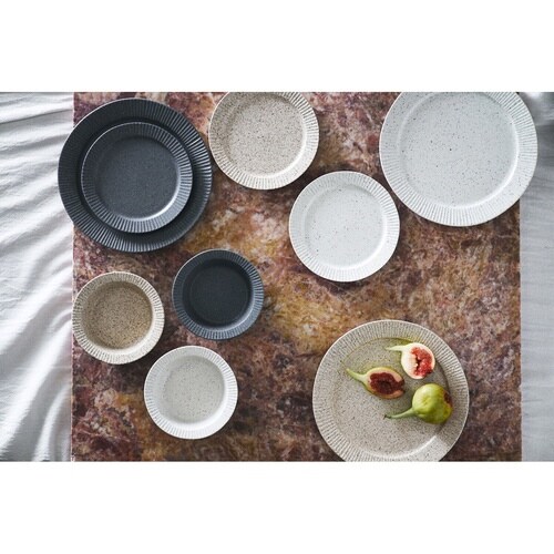 プレート 24cm コンティ 磁器 ベージュ