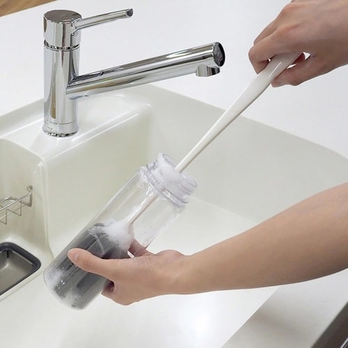 ボトル洗い Ag+抗菌キッチンボトルクリーナー