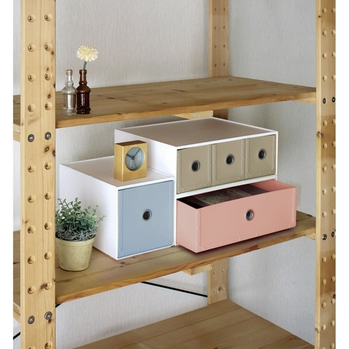 収納ボックス グレージュ