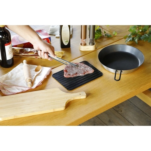 解凍プレート S アルミ製 atomico 解凍皿