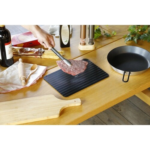 解凍プレート M アルミ製 atomico 解凍皿