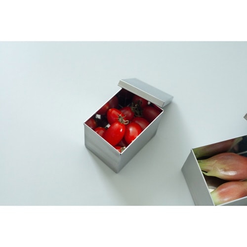 保存容器 180ml and ステンレス角缶 小