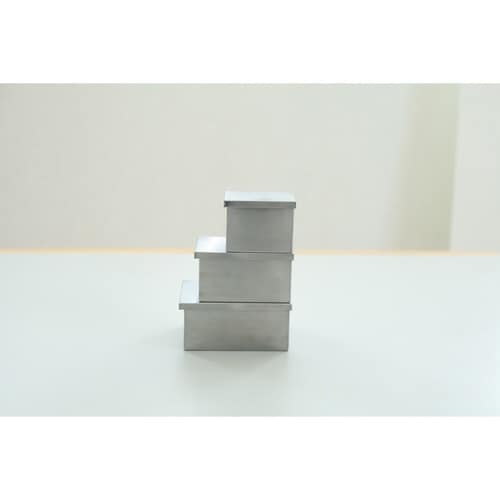 保存容器 180ml and ステンレス角缶 小