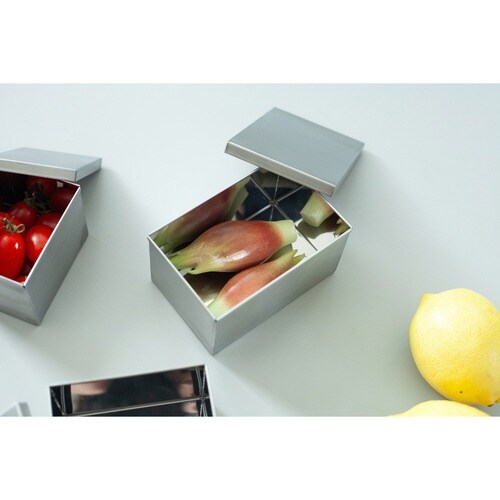 保存容器 360ml and ステンレス角缶 中