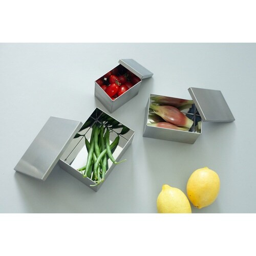 保存容器 360ml and ステンレス角缶 中