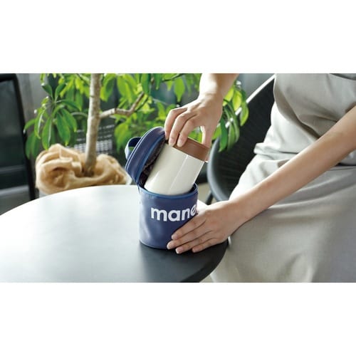 ポーチ スープジャー ブルー