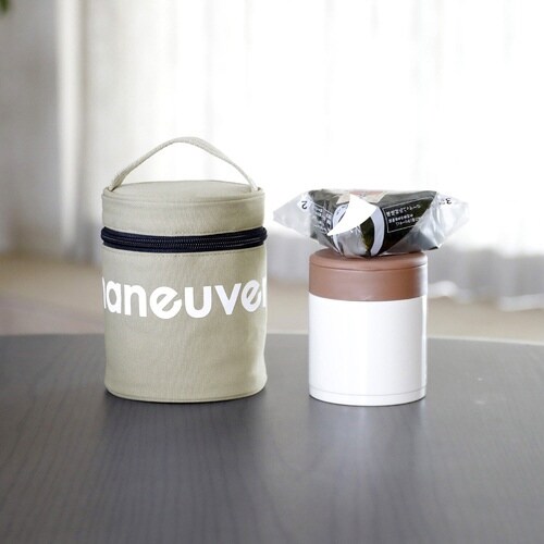 ポーチ スープジャー ベージュ