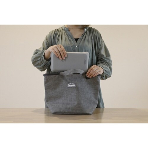 ランチバッグ 保冷ランチトート アッシュグレー