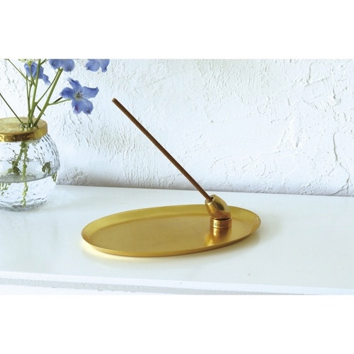 香立 インブルーム ブラスインセンスホルダー