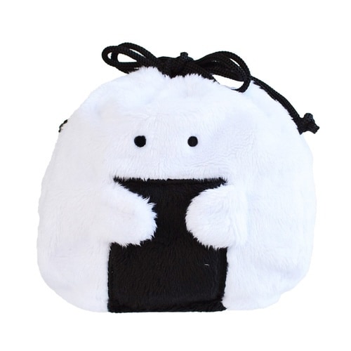 巾着 ポーチ ぎゅっとおにぎりさん のり