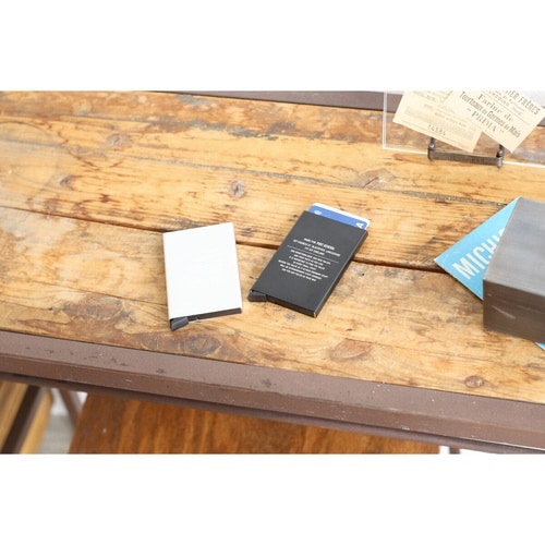 クレジットカードケース POST ブラック