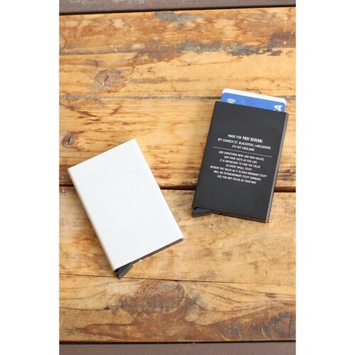 クレジットカードケース POST シルバー