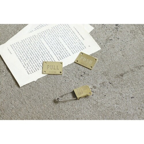 キーホルダー POST GENERAL ブラス