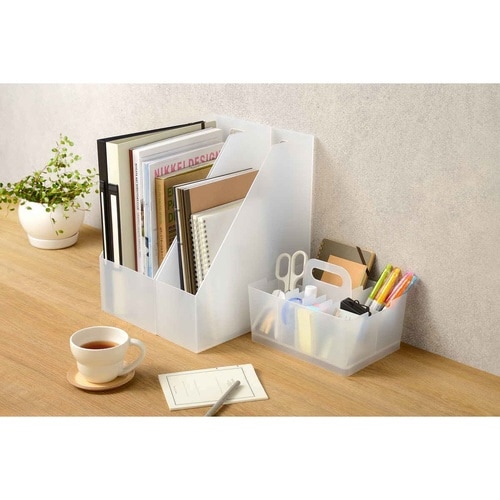 卓上 収納ケース デスクトートミニ クリア