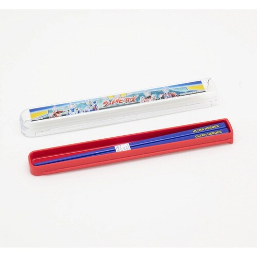 箸箱セット ウルトラヒーローズ 引フタ箸箱セット