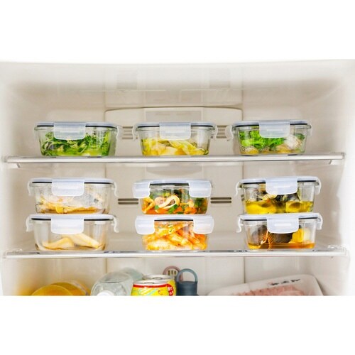 保存容器 400ml 耐熱ガラス保存容器 3個入