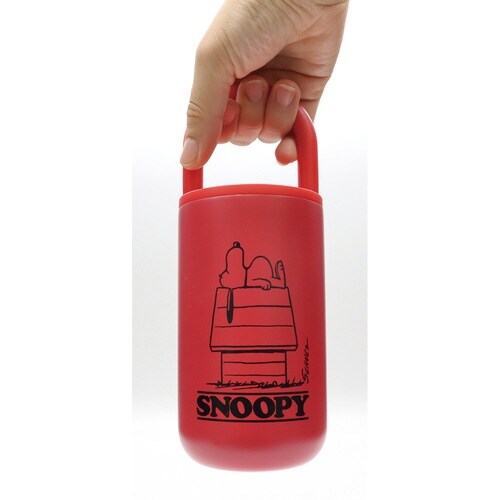 タンブラー ハンドル付き 390ml レッド