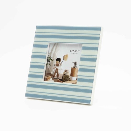 フォトフレーム アプリクス 17×17cm ブルー