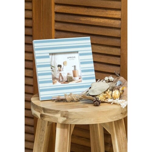 フォトフレーム アプリクス 17×17cm ブルー