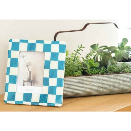 フォトフレーム アプリクス ターコイズ