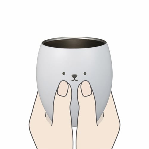 タンブラー アニマル 280ml UCA シロクマ