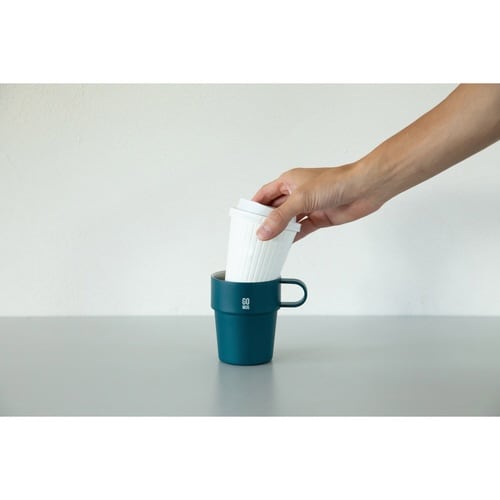 マグカップ 285ml GOMUG グリーン