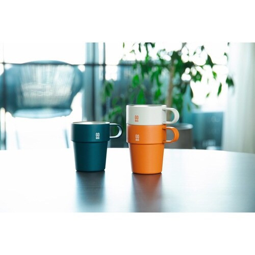 マグカップ 285ml GOMUG アイボリー