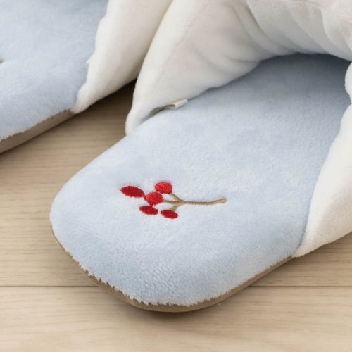 トイレスリッパ シマエナガちゃん スリッパ ブルー