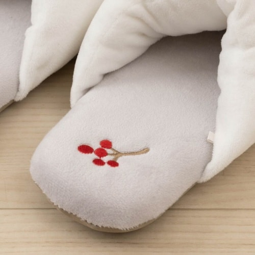 トイレスリッパ シマエナガちゃん スリッパ グレー