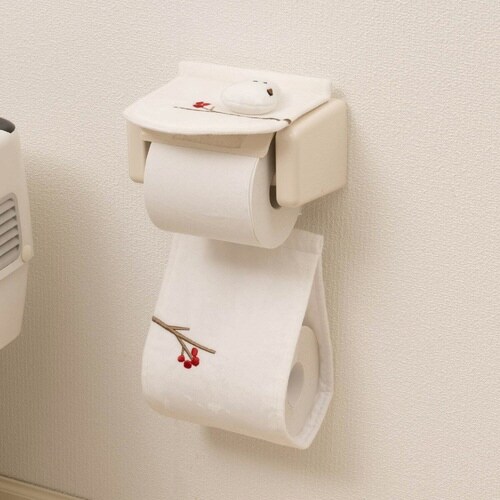 ペーパーホルダーカバー シマエナガちゃん