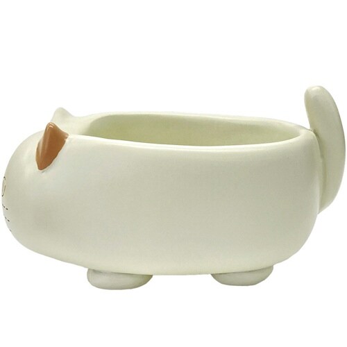 卓上 収納 マルチケース にゃふにゃふ アイボリー