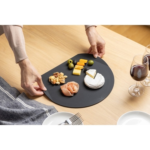 丸いまな板 持ち手付き 食洗機対応