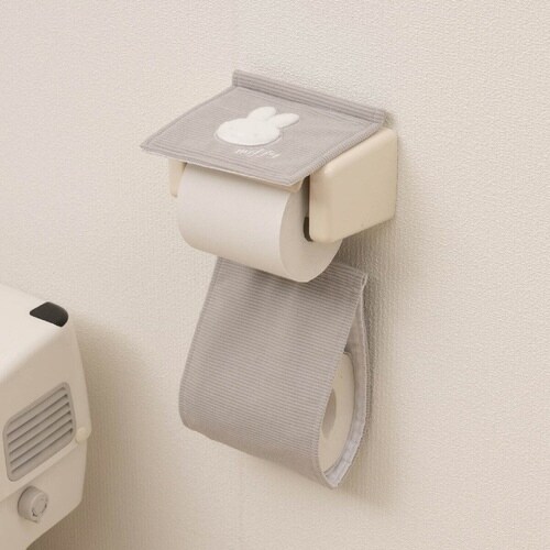 ペーパーホルダーカバー プリーマミッフィー グレー
