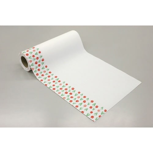 食器棚シート 防虫 30×360cm 小花柄赤