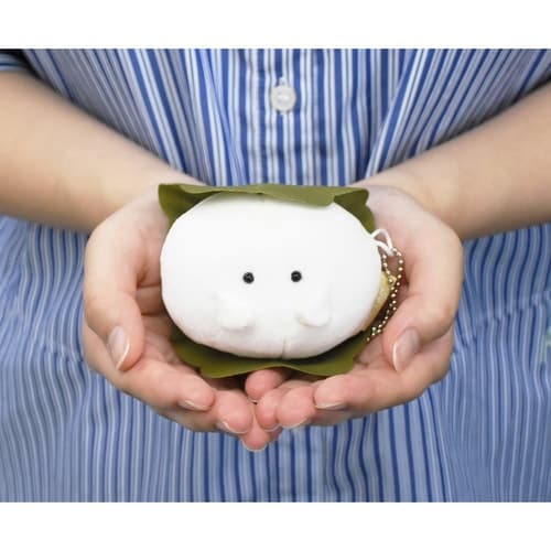 キーホルダー ぬいぐるみ かしわ餅