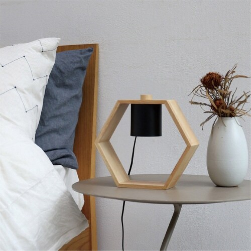 Telax キャンドルウォーマーランプ 天然木