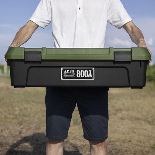 収納ケース アクティブストッカー 浅型 幅80cm