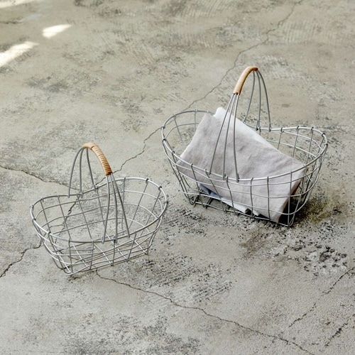 かご デュソール オーバルワンハンドルバスケット