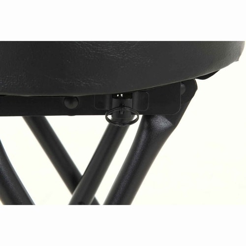 折りたたみ椅子 スツール ブラック