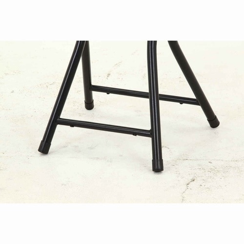 折りたたみ椅子 スツール ブラウン