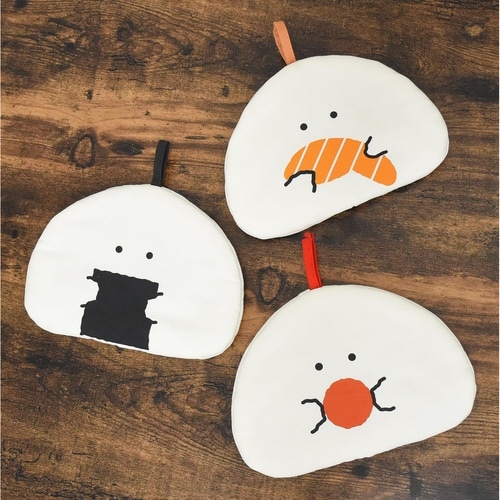 ぎゅっとおにぎりさん ミトン 梅