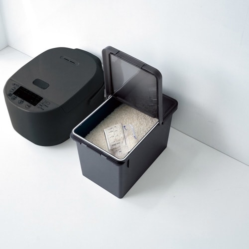 米びつ 6kg S密閉米びつ ブラック